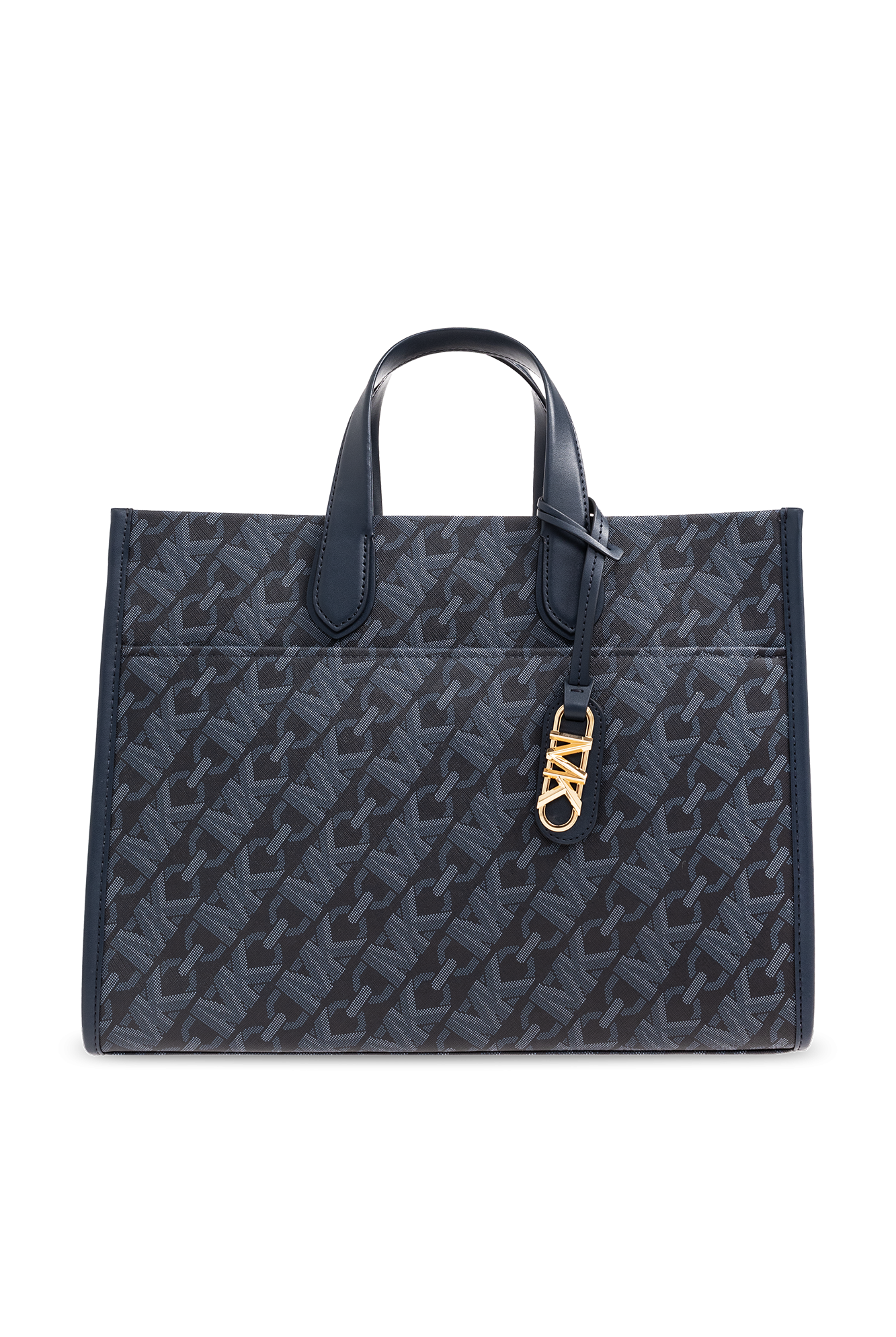 Michael kors large on sale tote navy